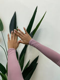 Plain Cotton Lycra Handsocks - Length 34cm