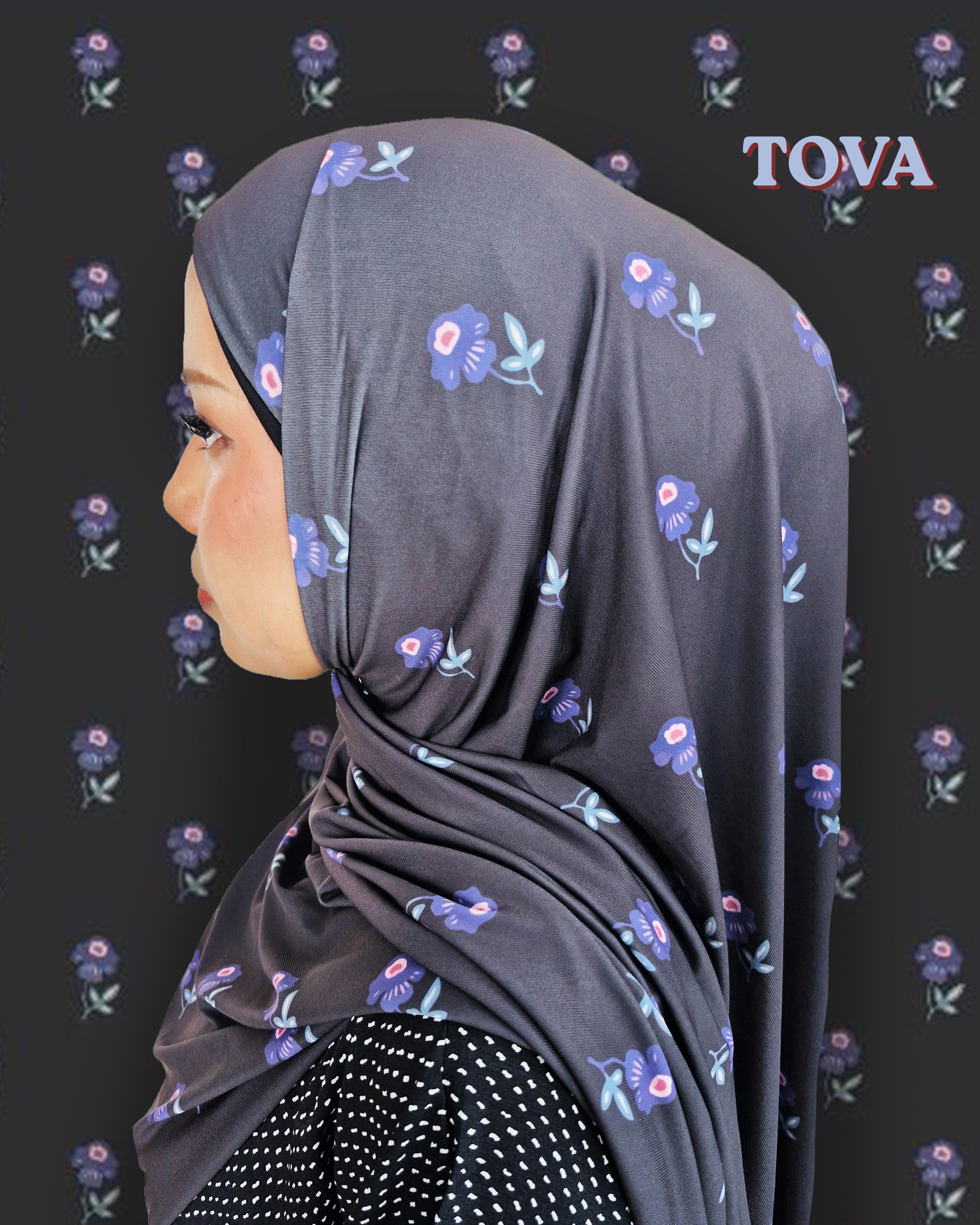 Jersey Triscarf with Attached Inner Tali (Stretchable & Ironless)