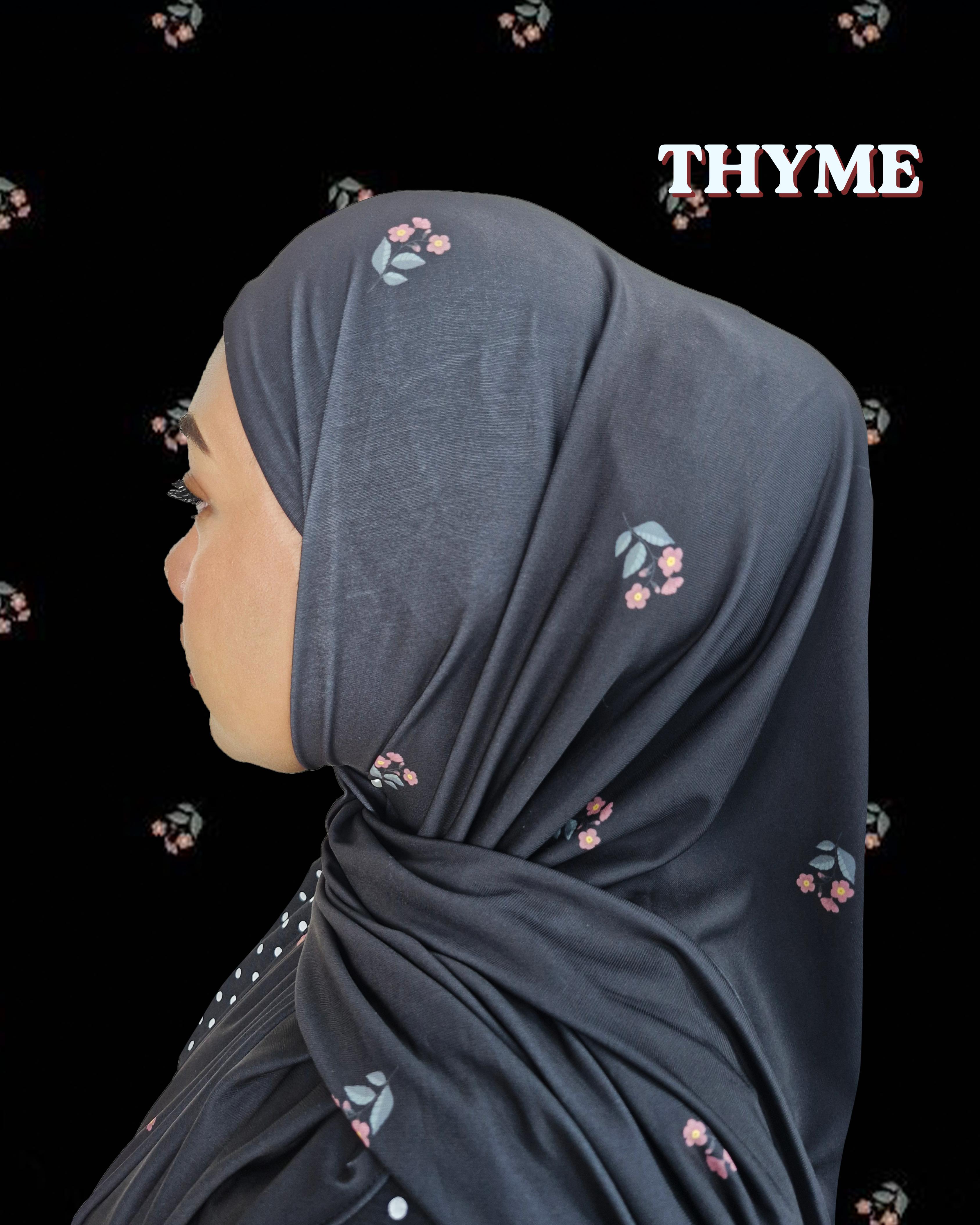 Jersey Triscarf with Attached Inner Tali (Stretchable & Ironless)
