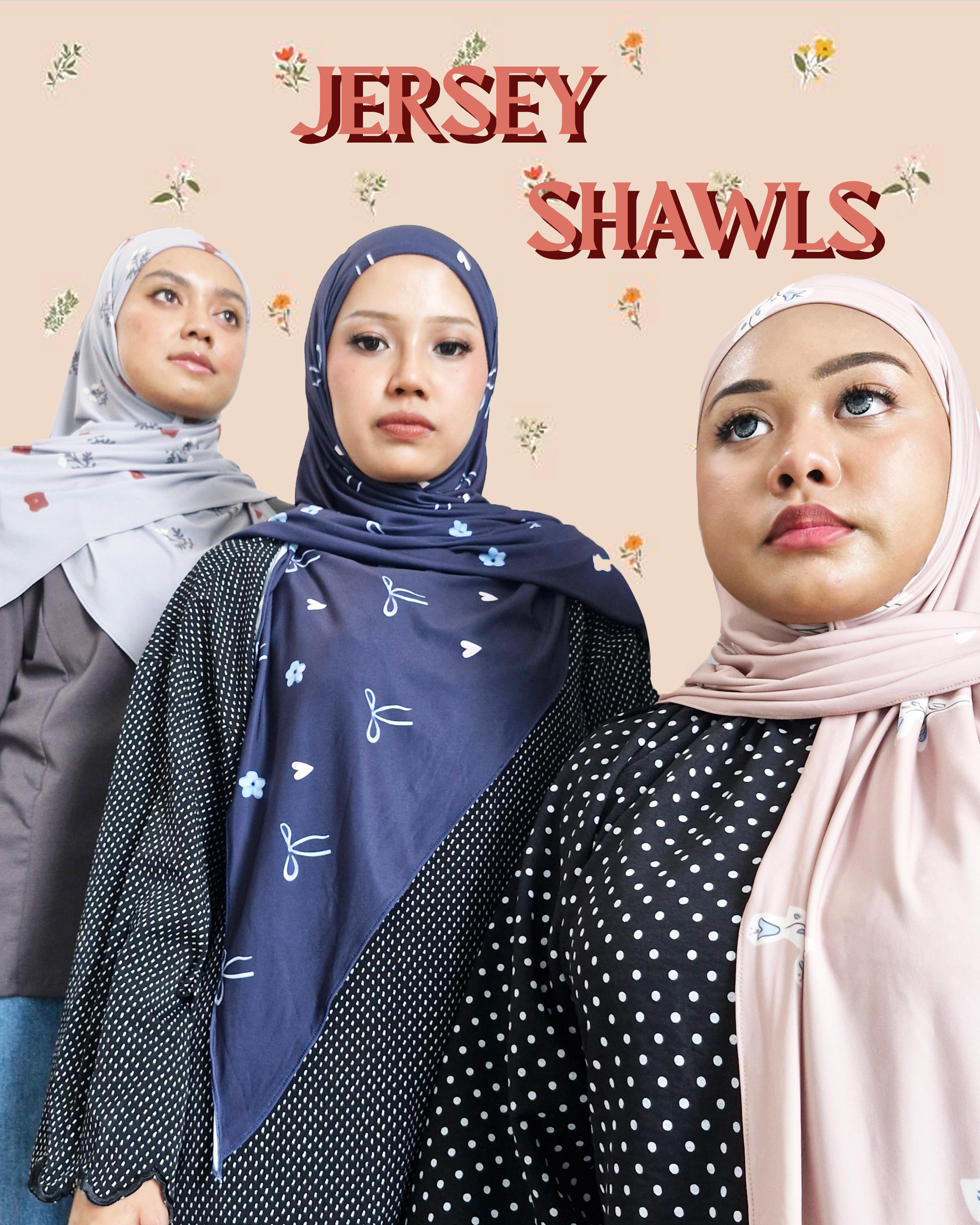 Jersey Triscarf with Attached Inner Tali (Stretchable & Ironless)