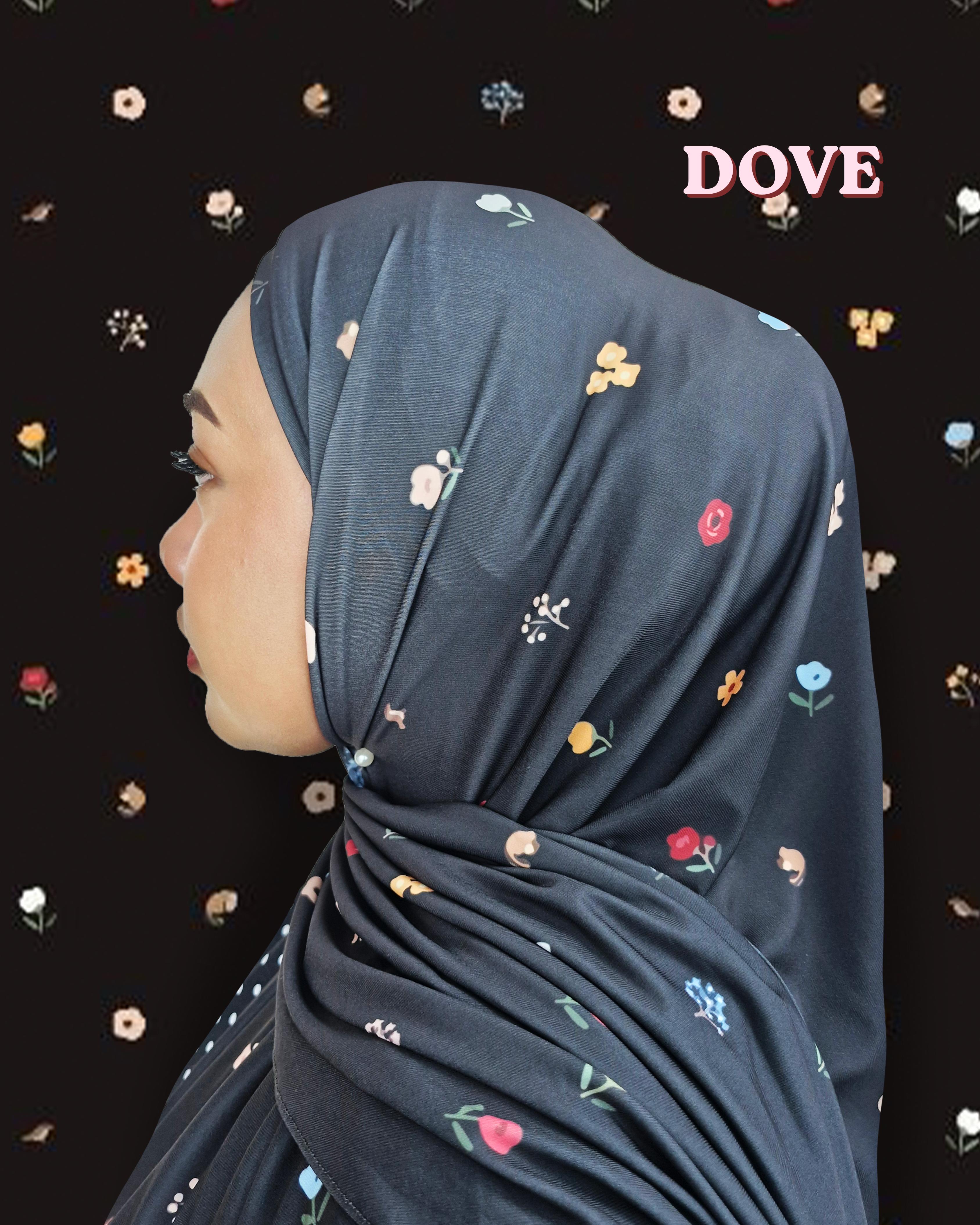 Jersey Triscarf with Attached Inner Tali (Stretchable & Ironless)