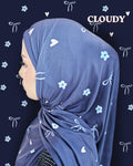 Jersey Triscarf with Attached Inner Tali (Stretchable & Ironless)