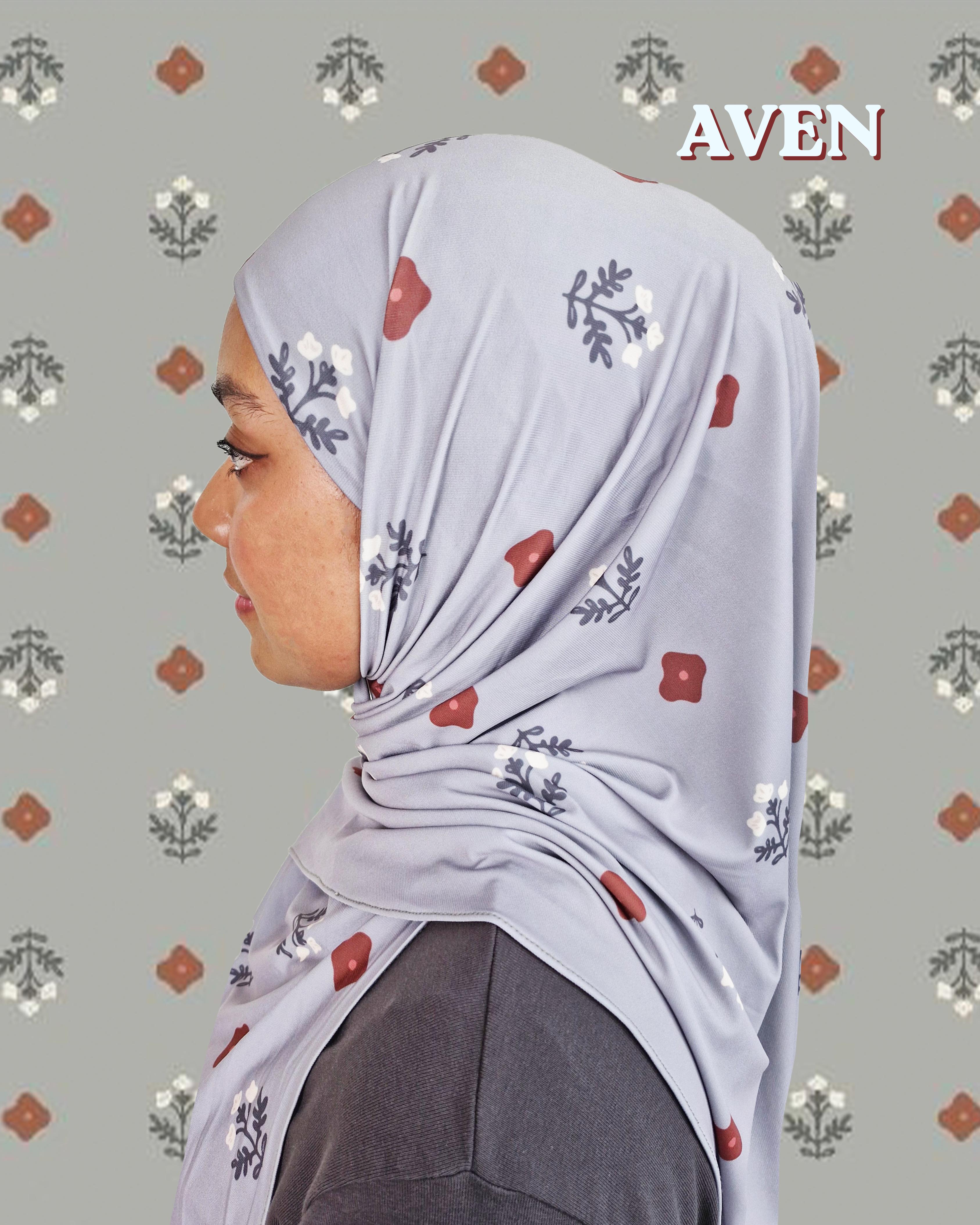 Jersey Triscarf with Attached Inner Tali (Stretchable & Ironless)
