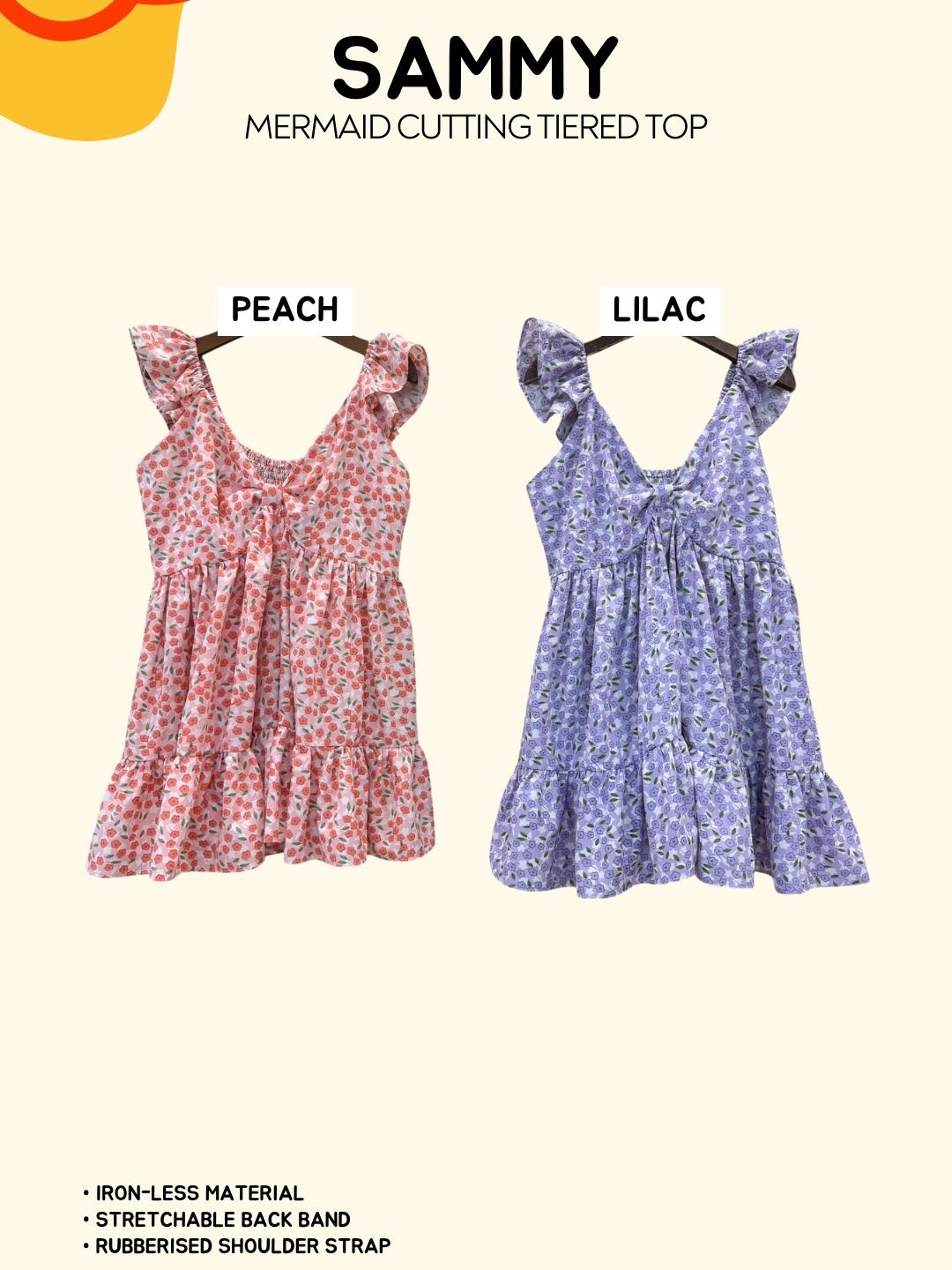 Sammy Mermaid Tiered Top