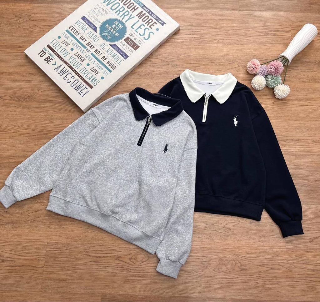 Mira Collared Pullover