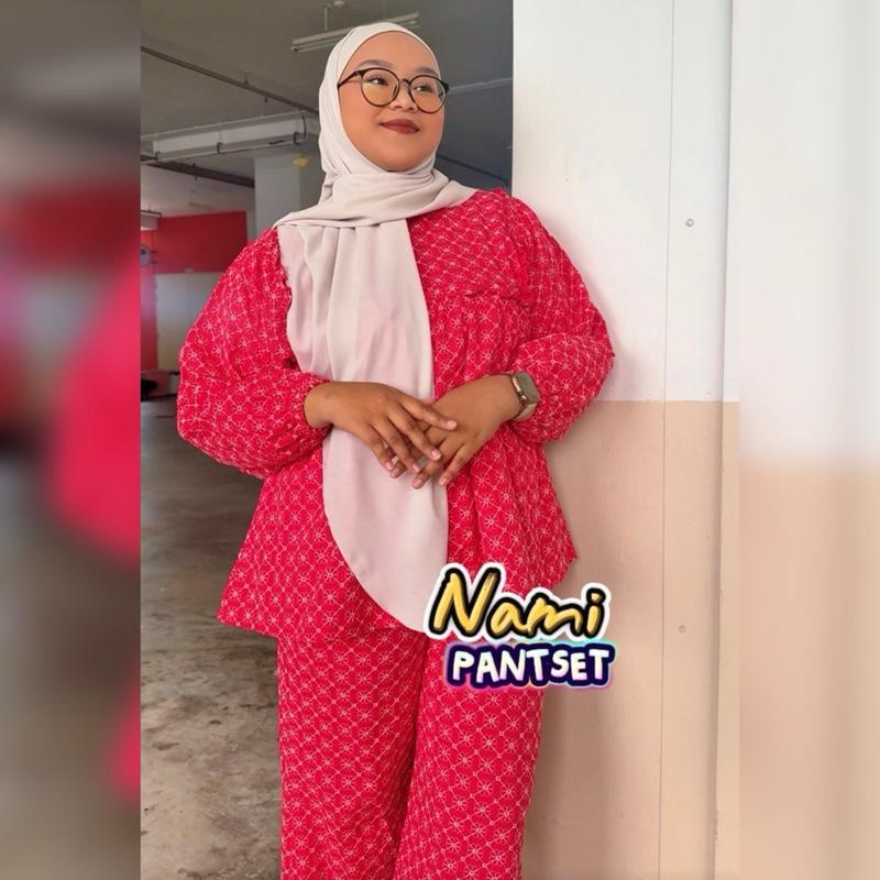 Nami Plain Eyelet Pantset (with Nano Ruffles)