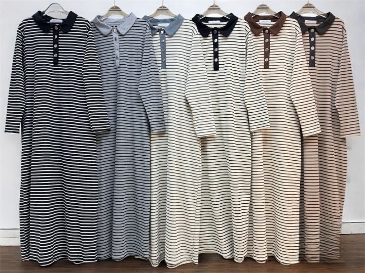 Bella Striped Dress