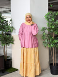 Faye Gingham Skirt Set