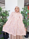 Nayla Scallop Printed Tunic