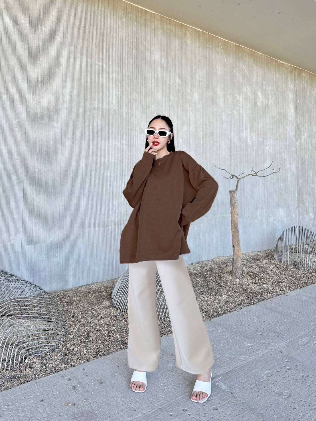 Jane Colourful Comfortable Pullover