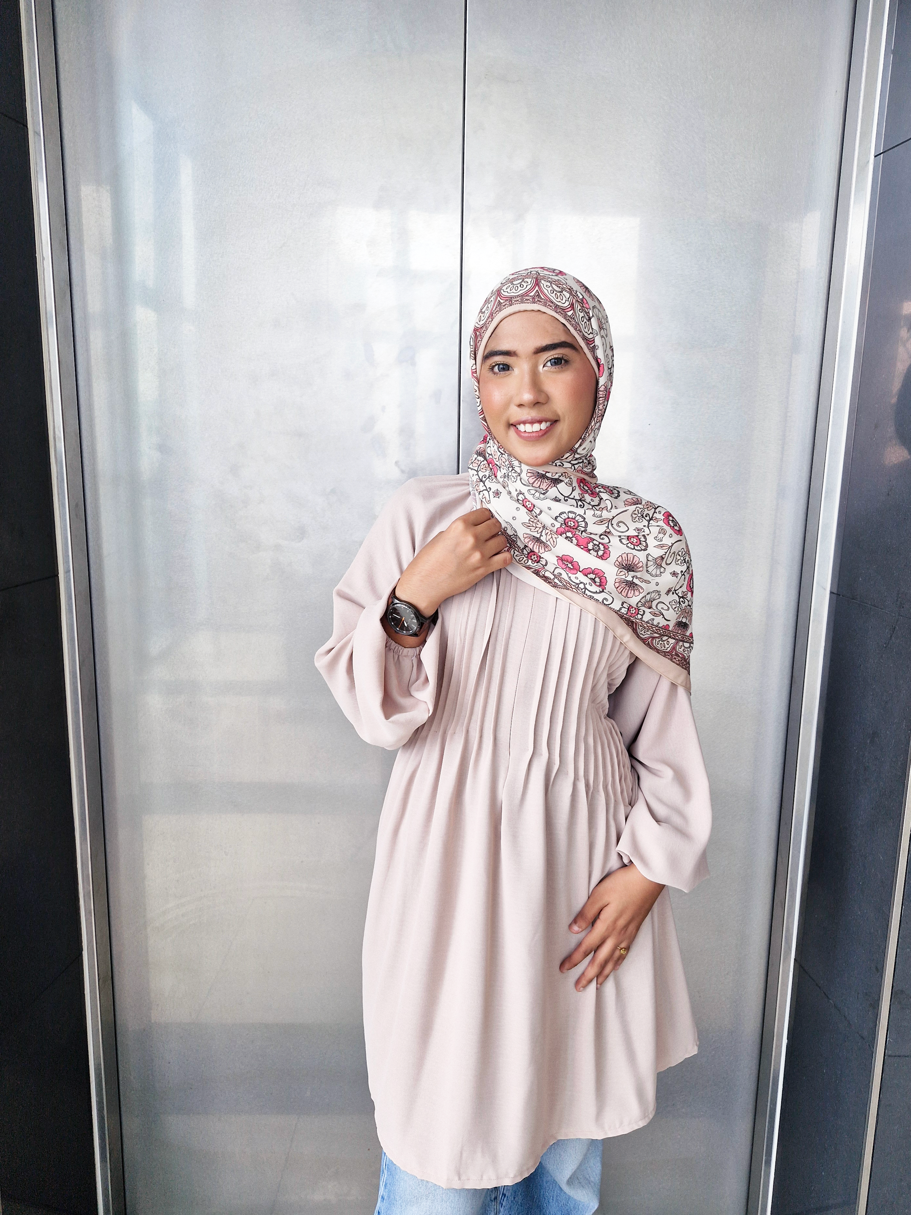 Fyza Crinkle Pleated Tunic