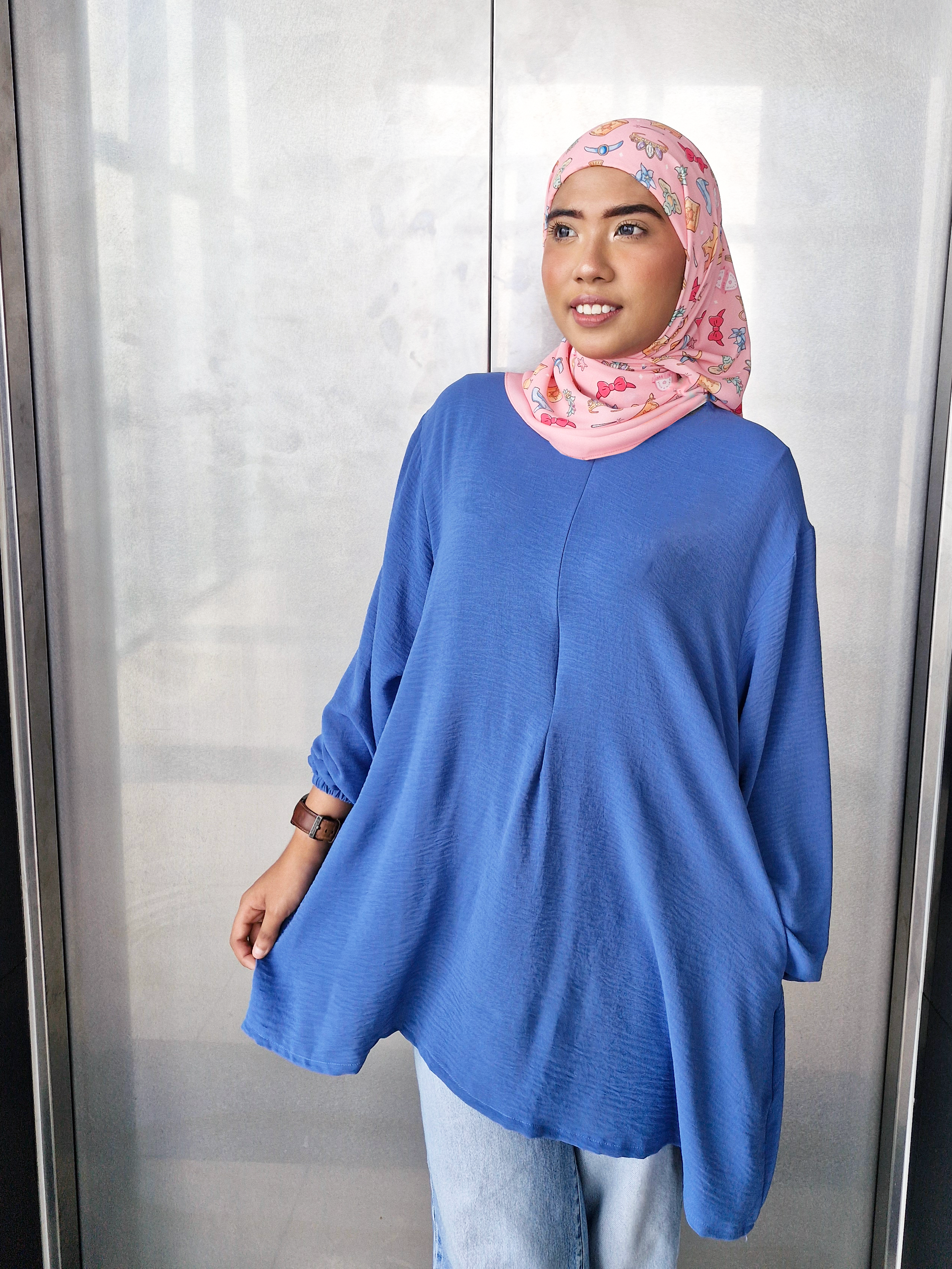 Thea Crinkle Basic Top