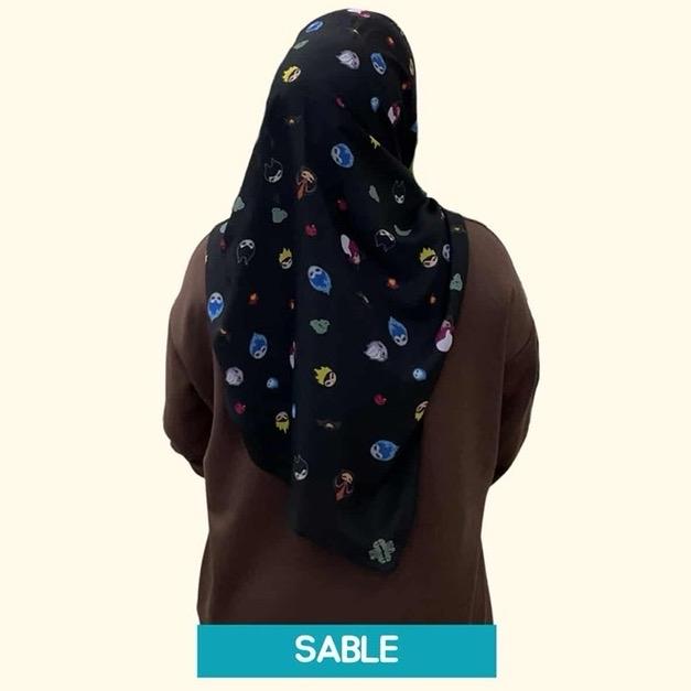 Whimsy Tudung Collection (2M Shawl, 50” Bawal, Tri Inner, Shawl w Inner)