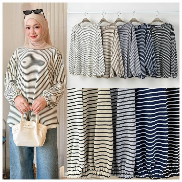 Hanna Striped Blouse