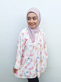 Ryla Printed Lace Raglan