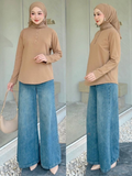 Wati Button Versatile Blouse
