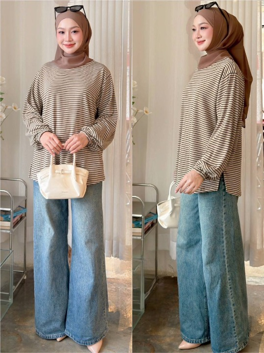 Hanna Striped Blouse