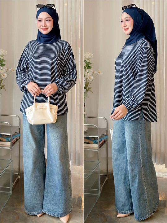 Hanna Striped Blouse