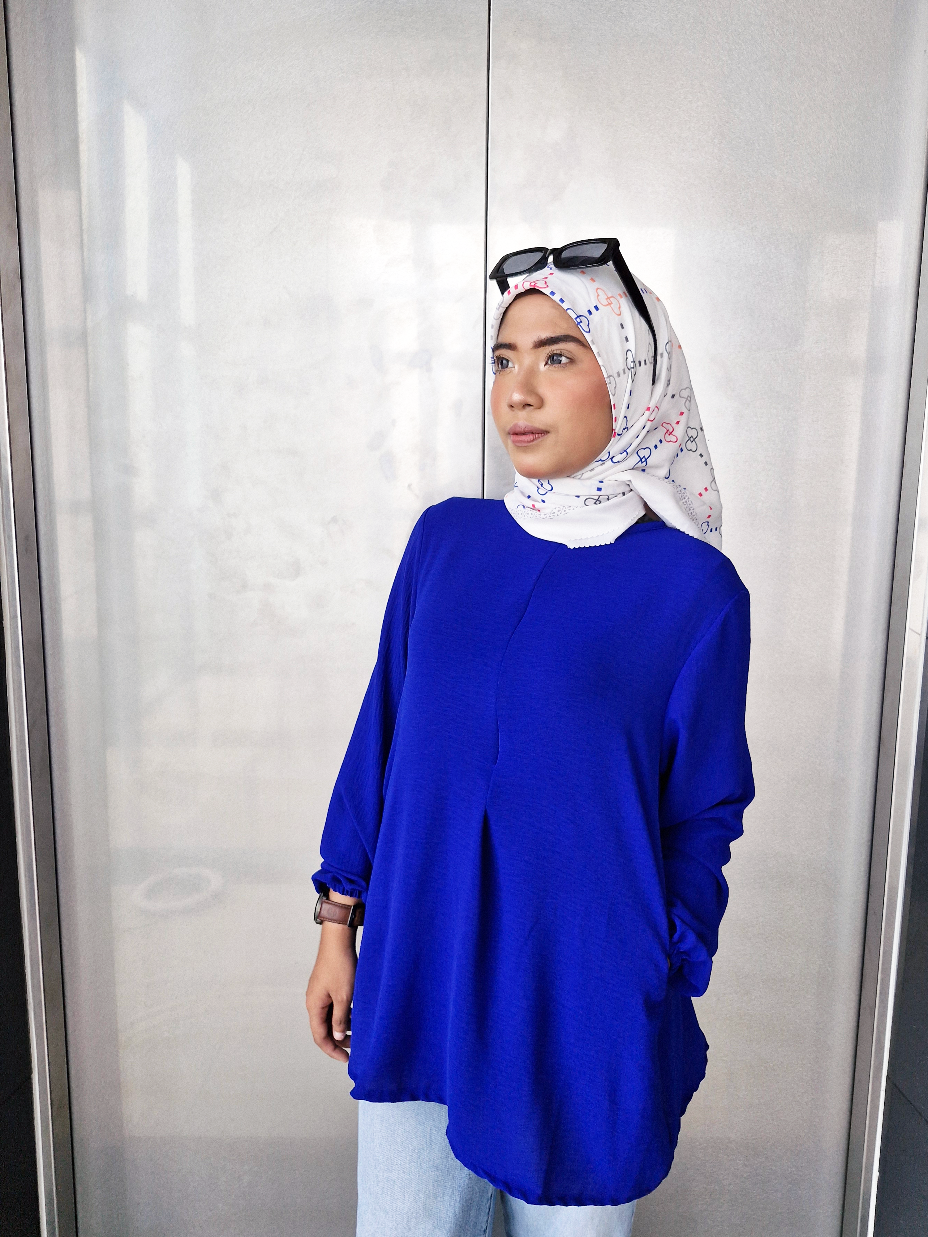 Thea Crinkle Basic Top