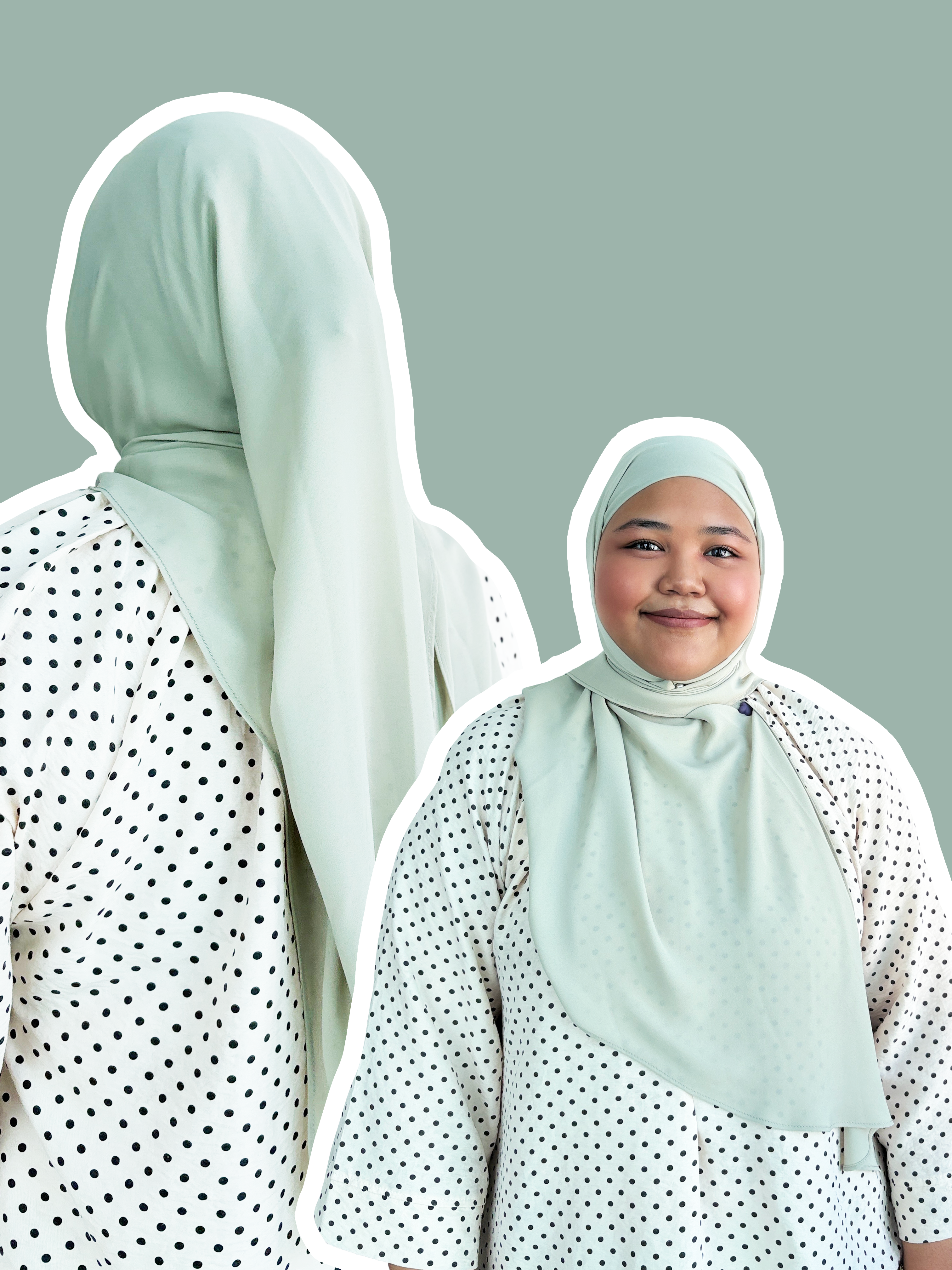 Plain Series (Premium Korean Chiffon) : 2M Shawl, Shawl with Inner & 50" Bawal Instant with Inner