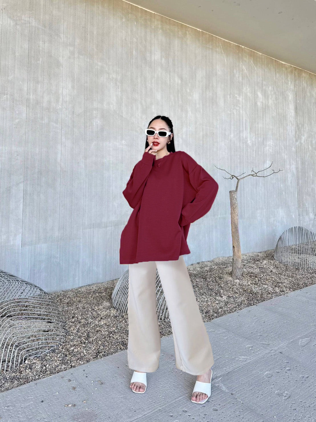 Jane Colourful Comfortable Pullover