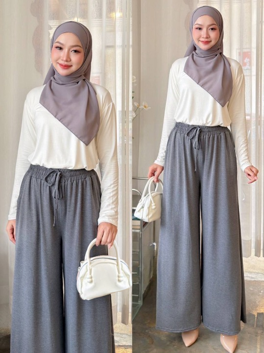 Maya Flare Drawstring Stretchable Pants