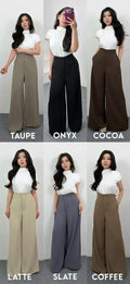 Wahidah Flare Buttoned Pants